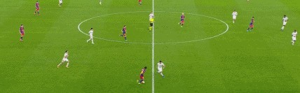 西足协官方：德容因暴力行为染红被停赛1场，将被附加罚款